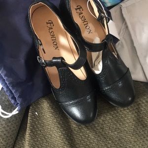 School girl shoes